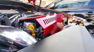 Subaru Forester Engine Pulley Cover - Torque Solution - Silver - `14-`27 Subaru Forester Engine Pulley Cover - Torque Solution - Silver - `14-`27